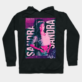 Sandra Cretu -- Retro Fan Design Hoodie